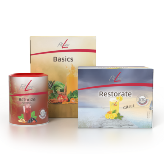 3x Optimālais Basic Komplekts citrus (FitLine Club)